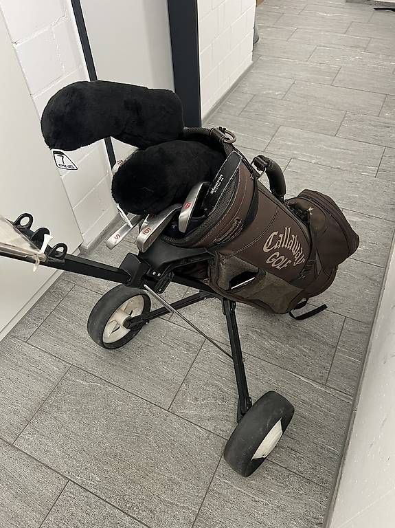 Mazze & Set: Callaway Golf Bag Set Schläger Trolly Linkshänder – Usato da Reichenburg venduto da mic_tk66 1