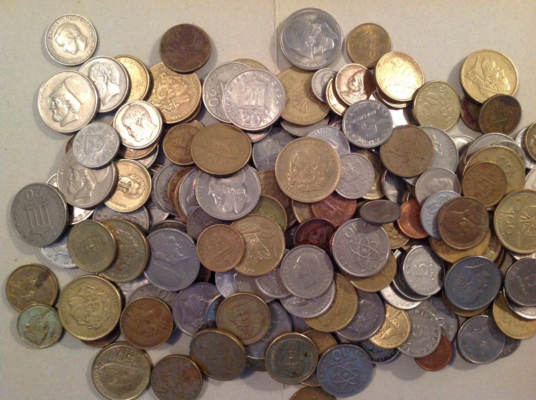 Alle Münzen: diverses monnaie - Münzen Grèce – Gebraucht aus Vuiteboeuf von broticaire