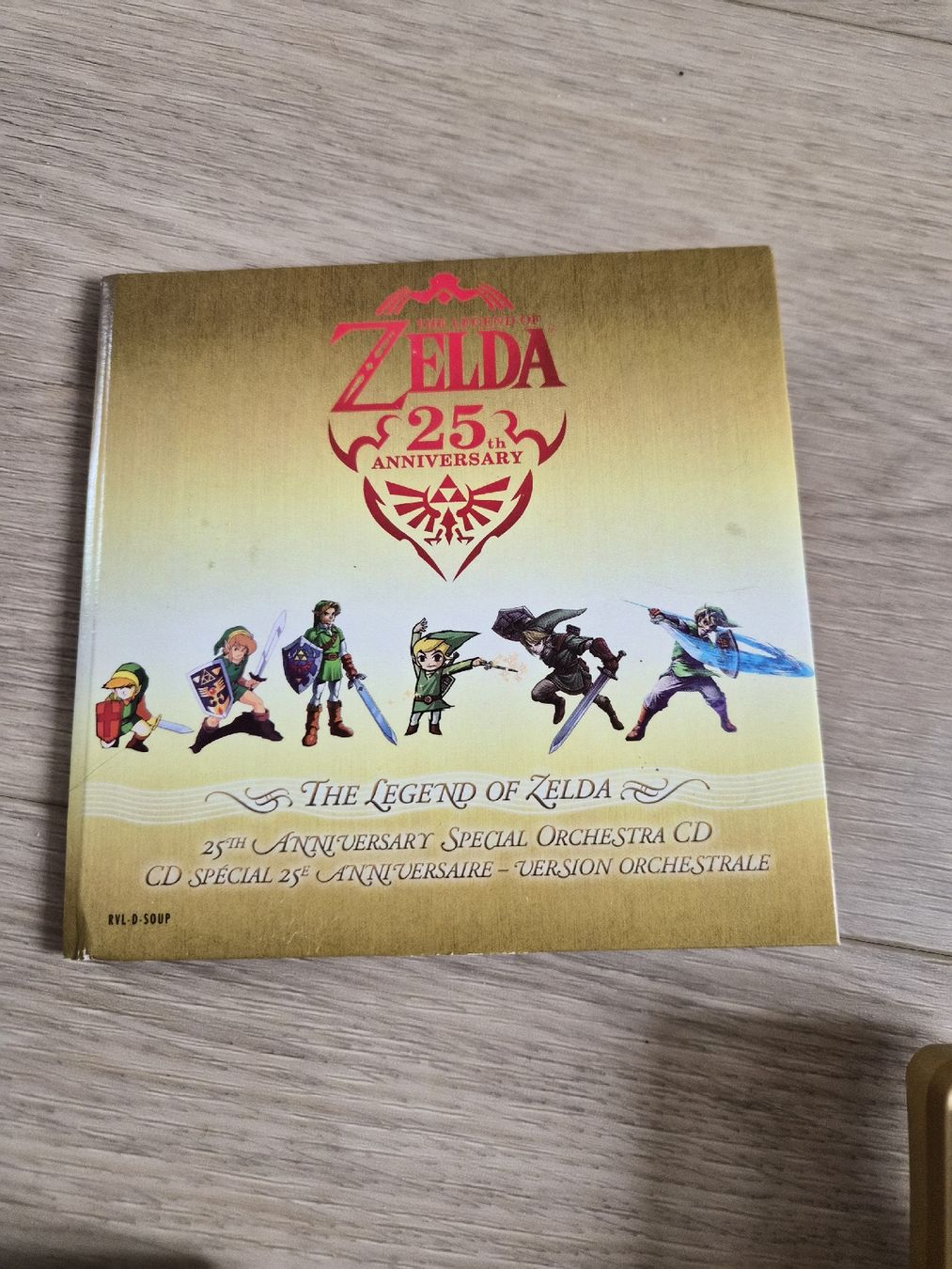 Nintendo Giochi: Jeu Wii Zelda Skyward Sword télécommande dorée CD special – Usato da La Joux FR venduto da car_ck96 3