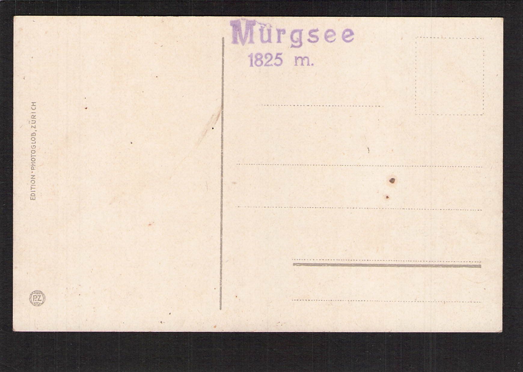Cartoline postali: #Murgsee SG – Usato da Reichenburg venduto da Pipo-67 1