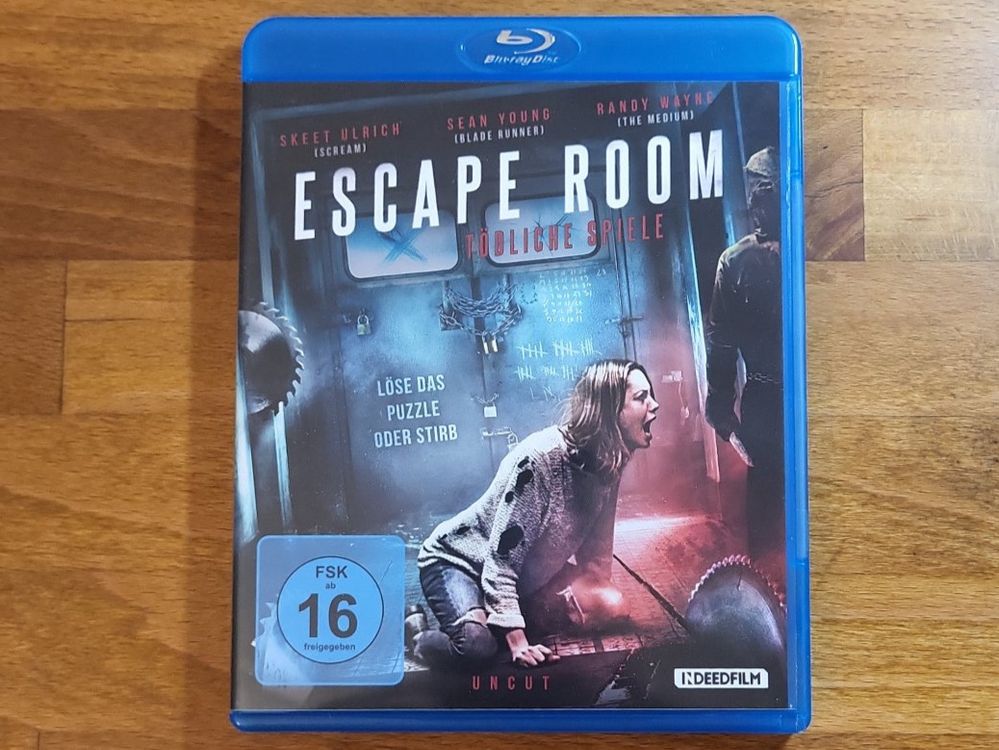 Escape Room Tödliche Spiele 2017 Uncut Kaufen Auf Ricardo 