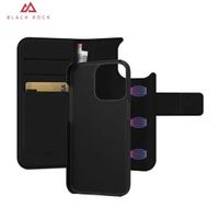 Black Rock - 2in1 iPhone 13 Pro Echtleder Magnet Wallet Case
