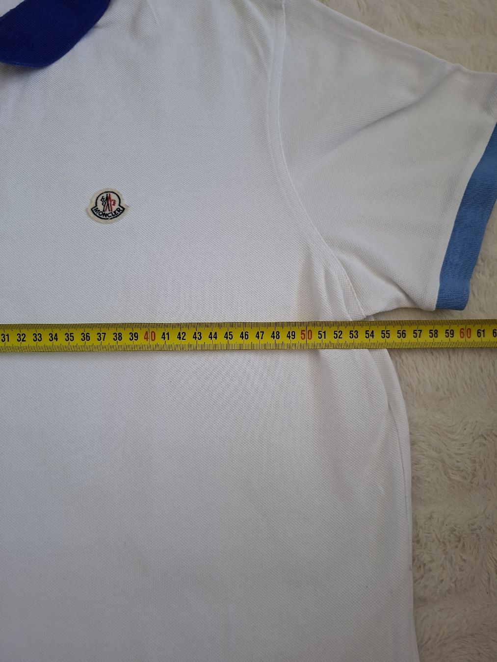 Moncler Polos: Polo blanc Moncler  – D'occasion à Renens VD par ser_j2fn 5