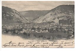 FLEURIER Vue générale, Stabstempel