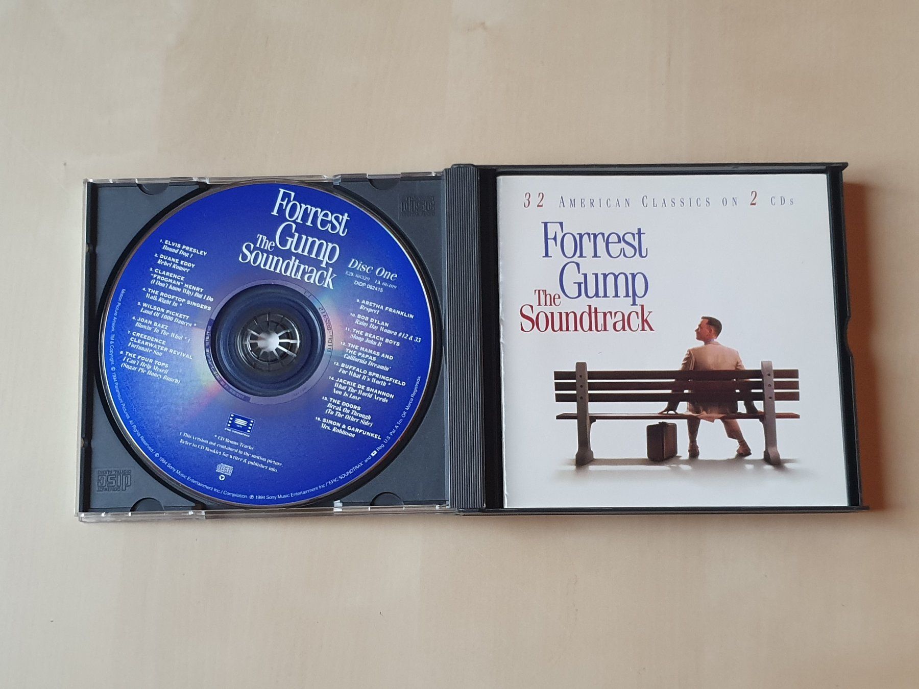 CD: Forrest Gump Soundtrack – Usato da Stansstad venduto da collectorsshop 2