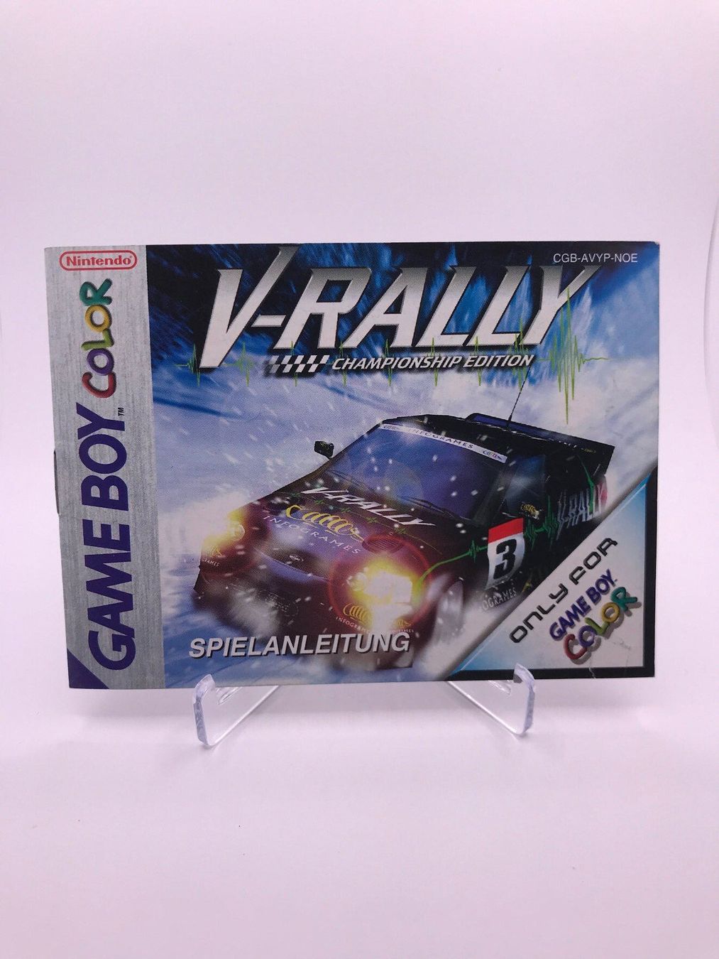 Giochi: GBC - Anleitung - V-Rally – Usato da Allschwil venduto da Bullach