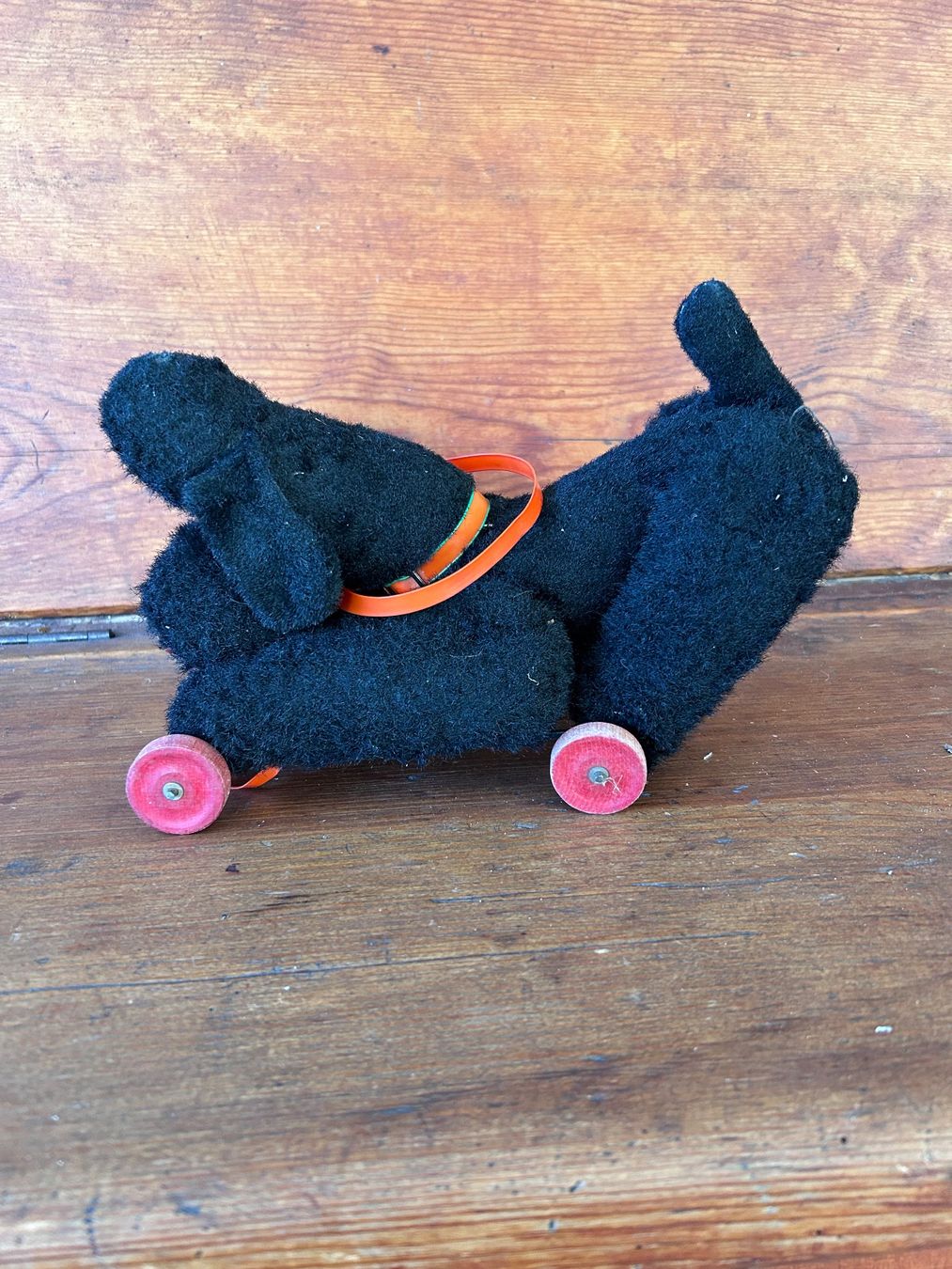 Giocattoli: Pudel auf Rädern, Stofftier ev. Steiff? – Usato da Flaach venduto da Monisoldshop 5