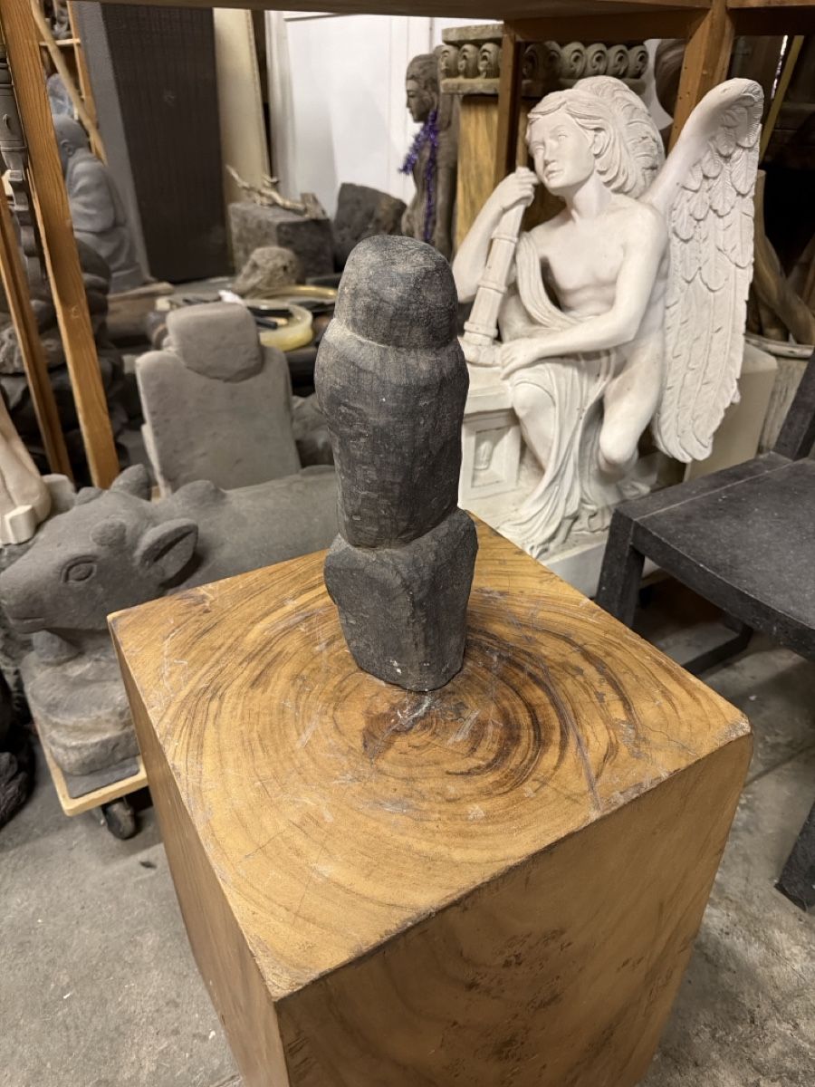 Statuette: Antike Steinfigur, Gartendeko, 32cm hoch – Nuovo (secondo la descrizione) da Ermatingen venduto da angels.east 3