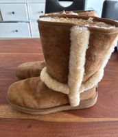Ugg Australia Stiefel braun mit Lammfell Grösse 39