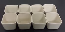 SET AN 8 *BLOMUS - TÖPFCHEN* HELL/7 X 7/H 6CM/INTAKT