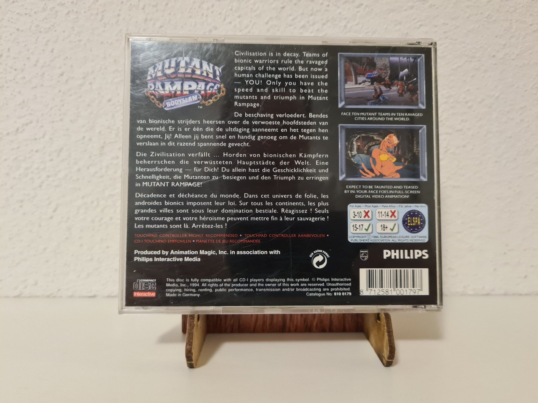 Giochi: MUTANT RAMPAGE BODYSLAM - CIB / PHILIPS CD-i – Usato da Dübendorf venduto da digital_bath 1
