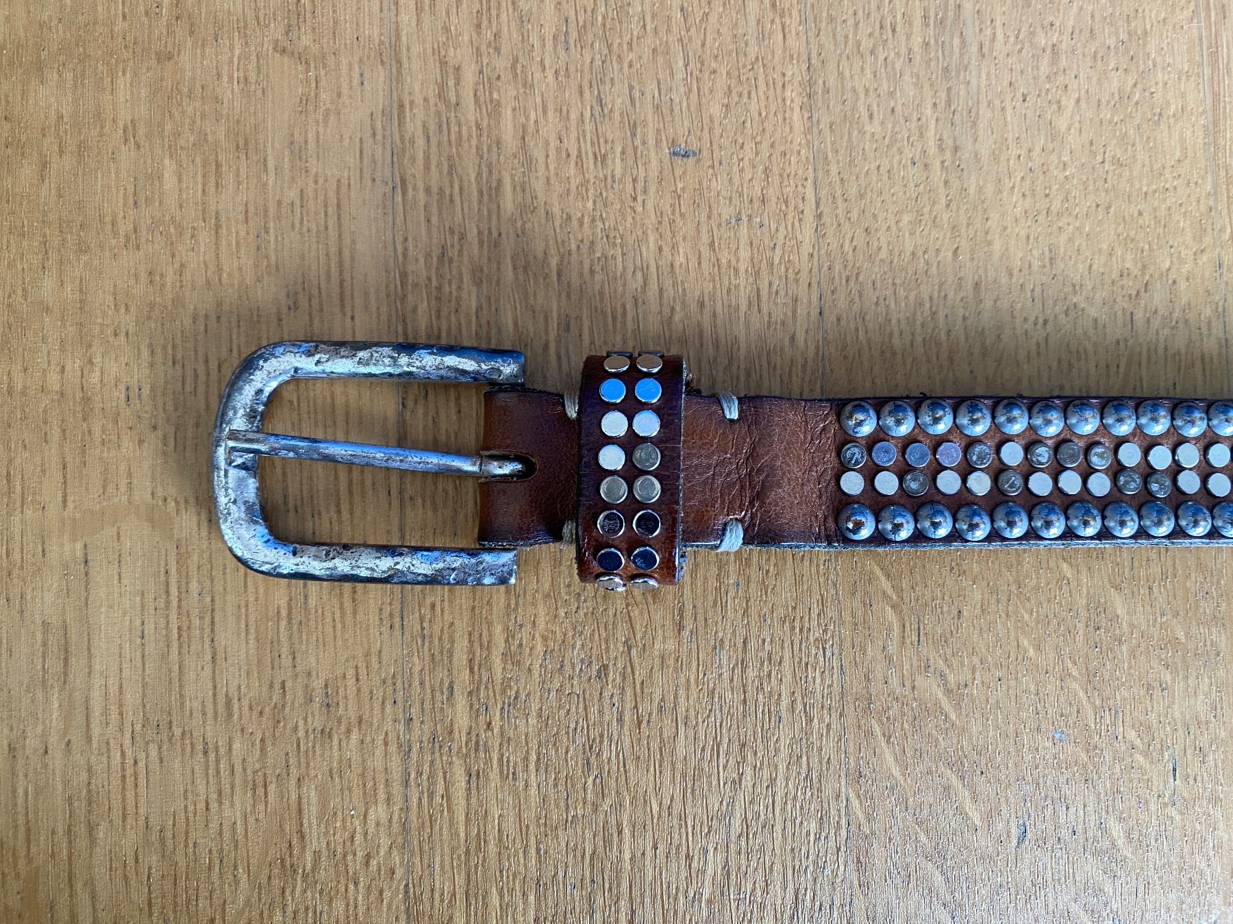 Cinture: B. Belt Nietengürtel Leder Grösse 80 – Usato da Thônex venduto da gio_cd95 1