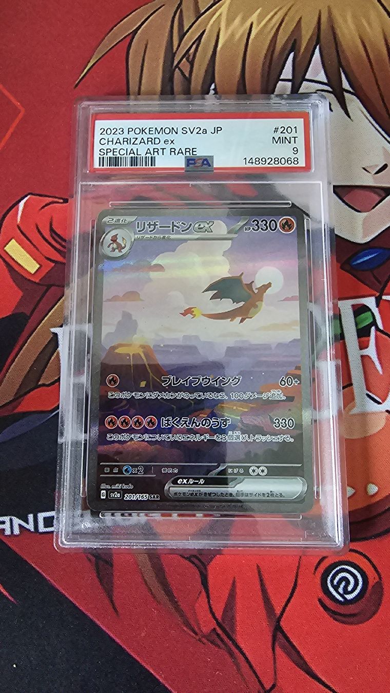 Pokémon Sammelbilder & Trading cards: Pokémon Charizard EX 151 SV2a JP Psa 9 – Gebraucht aus Petit-Lancy von meg_znp5