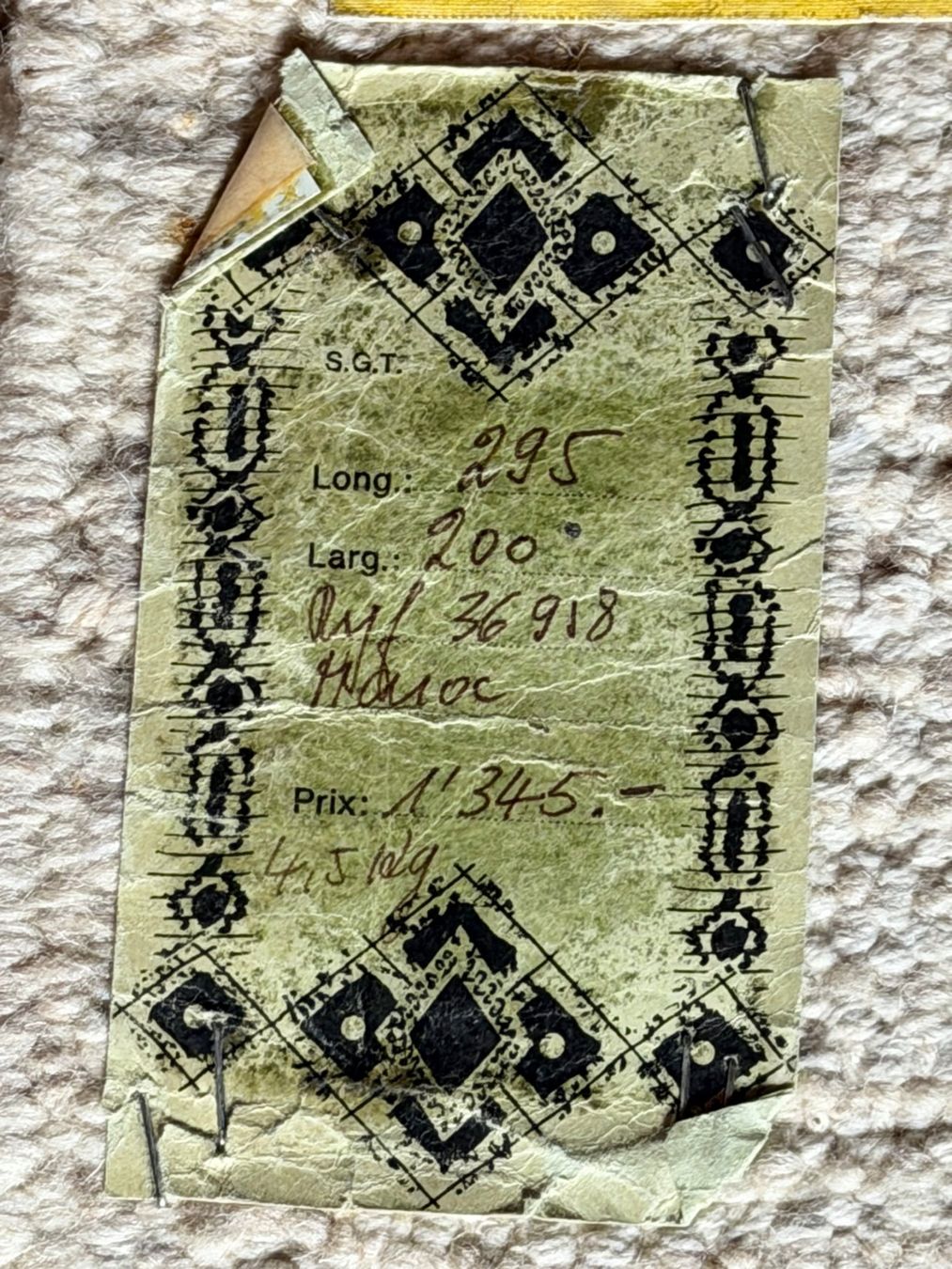 Tappeti: Tapis – Usato da Moutier venduto da Bora33 3