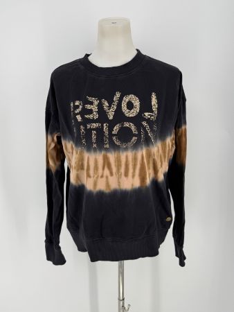 Sweater Pullover Gr. M von Key Largo mit Batik Muster
