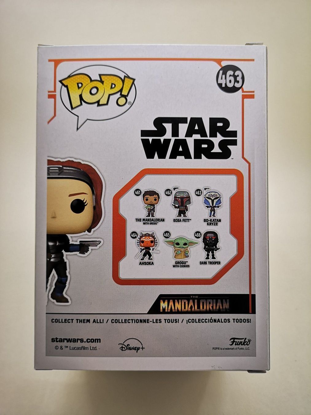 Funko Statuette: Funko Pop Bo-Katan Kryze #463 – Nuovo e nell'imballaggio originale da Riehen venduto da _TheCollectorShop_ 4