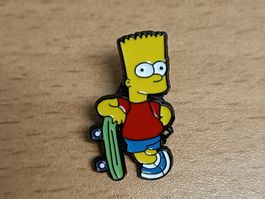 Pin Bart Simpson mit Skateboard