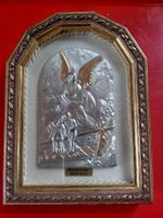 Heiligenikone Schutzengel Bild Silber Ikone Engel Religion