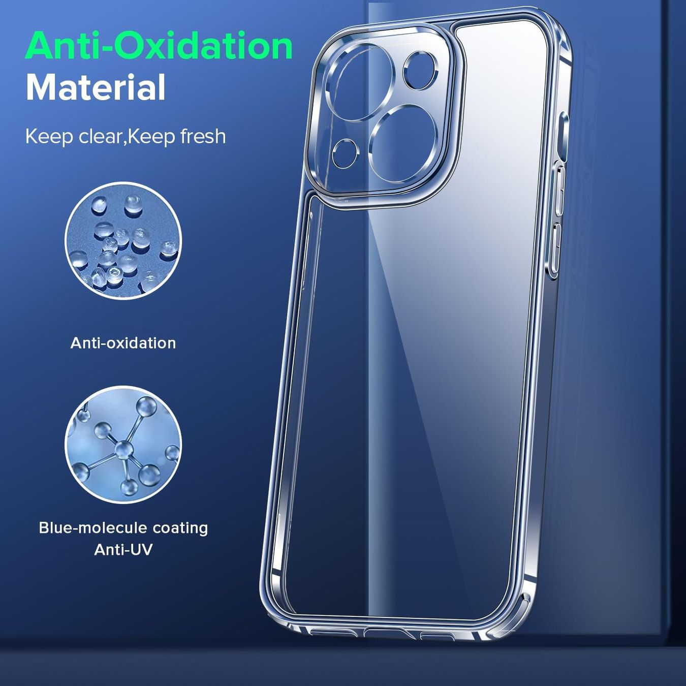 Cover & Protezioni schermo: iPhone 13 PRO MAX Hülle Etui CLEAR Case Silikon Cover ROBUST – Nuovo e nell'imballaggio originale da Volketswil venduto da coverandmore 5
