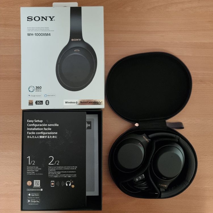 Sony Kopfhörer: Sony WH-1000XM4 – Wireless Kopfhörer, absolut neuwertig, OVP – Neu (gemäss Beschreibung) aus Zug von Tuff_1806 3