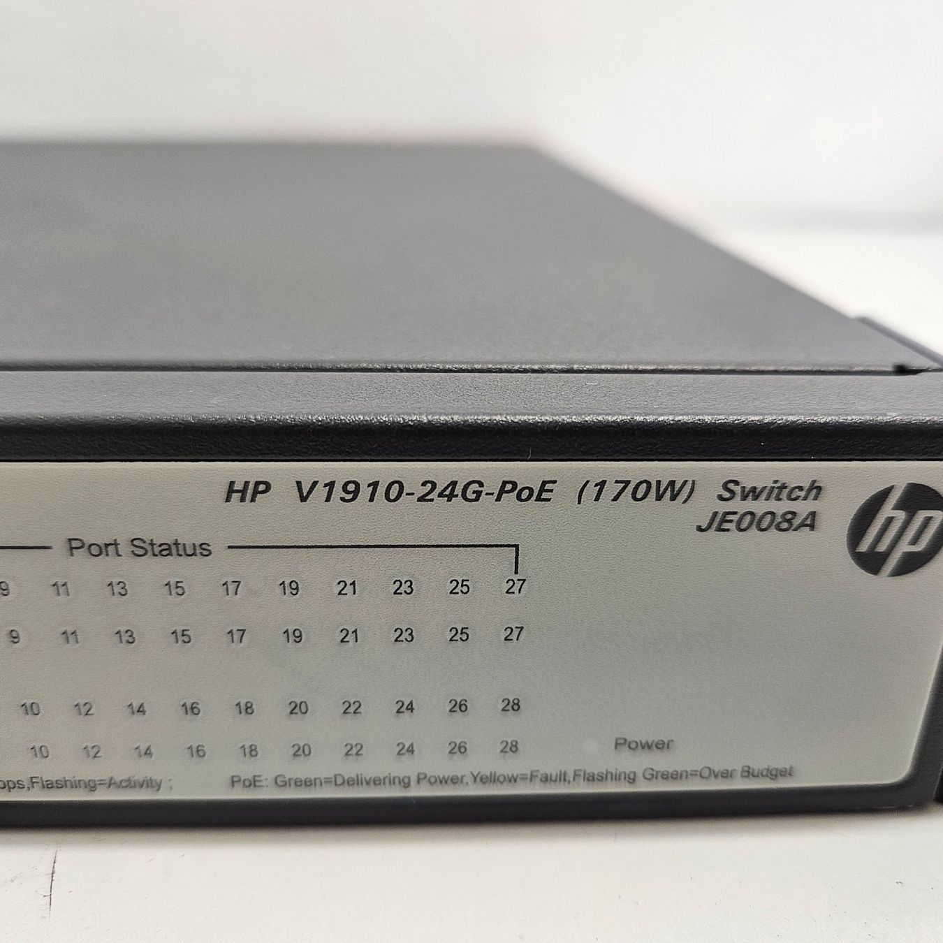 Hubs & Switches: HP V19110-24G-PoE Switch JE0808A – Gebraucht aus Niederdorf von LeptonAG 2