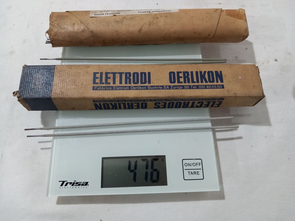 E309L-16 Schweißelektrode Aus Edelstahl – Für Hitzebeständige Stähle, 1/2 Pfund, Größen 3/32" & 1/8"