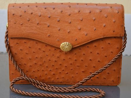 Gurtner Tasche - Straußenleder / sac - cuir d'autruche