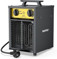 Heizlüfter Bauheizer 3000 Watt mit Thermostat & 3 Heizstufen