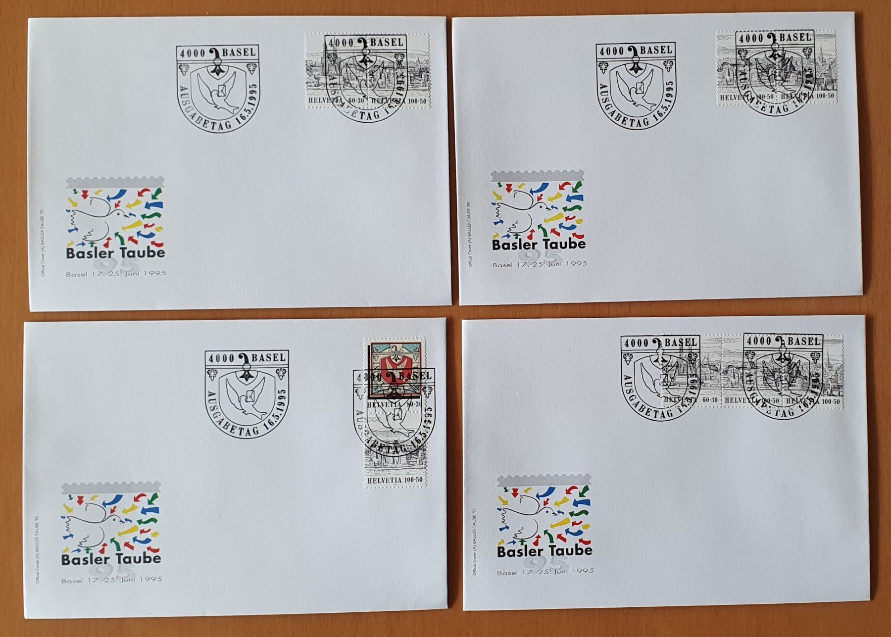 Tutti i francobolli: 5 Serien - FDC Zusammenhängend – Usato da Kreuzlingen venduto da Rschweiz1 2