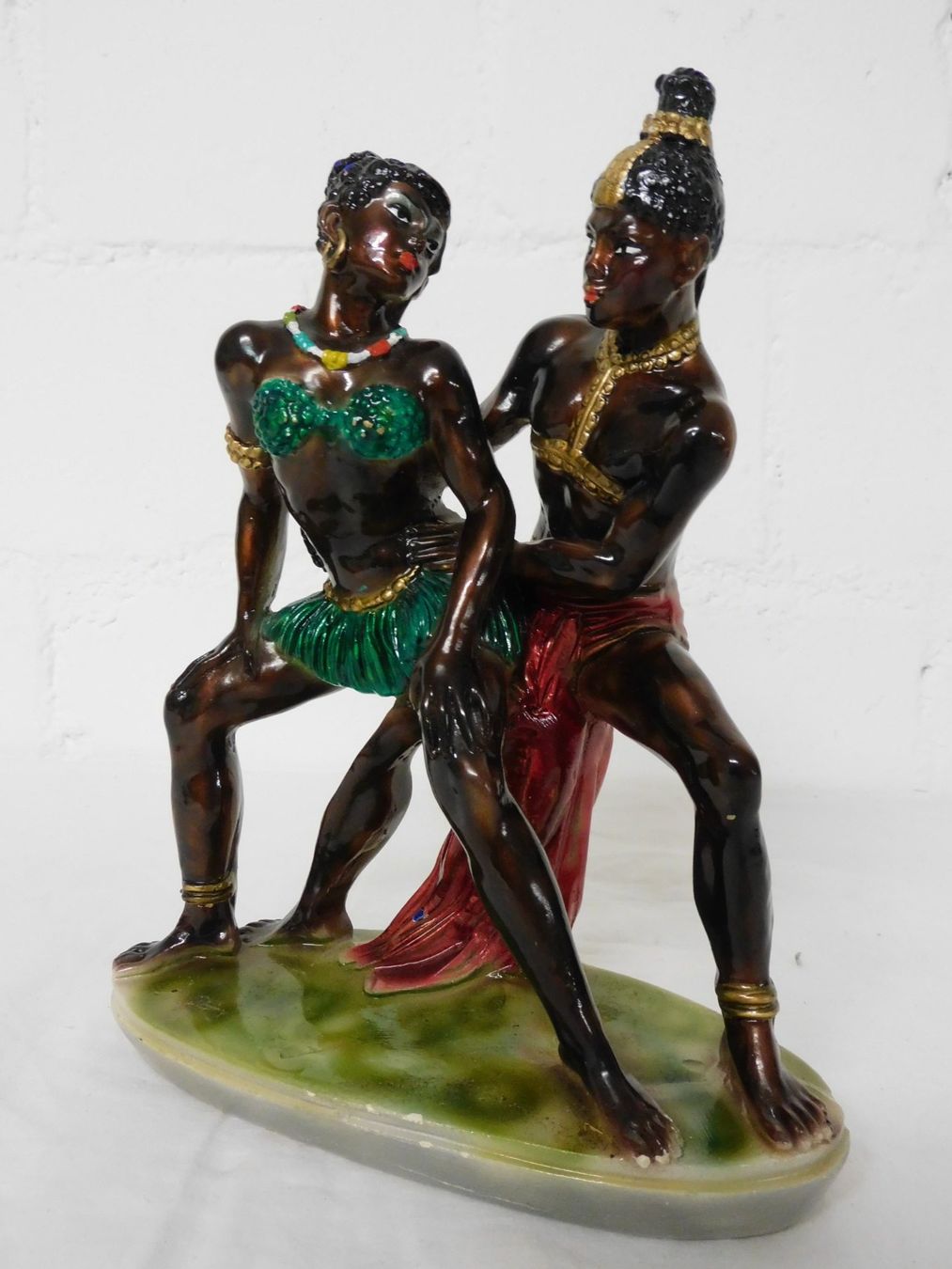 Sculture & Statue: Afrikanische Keramikfigur, handbemalt – Usato da sursee venduto da trilli-tralli 7