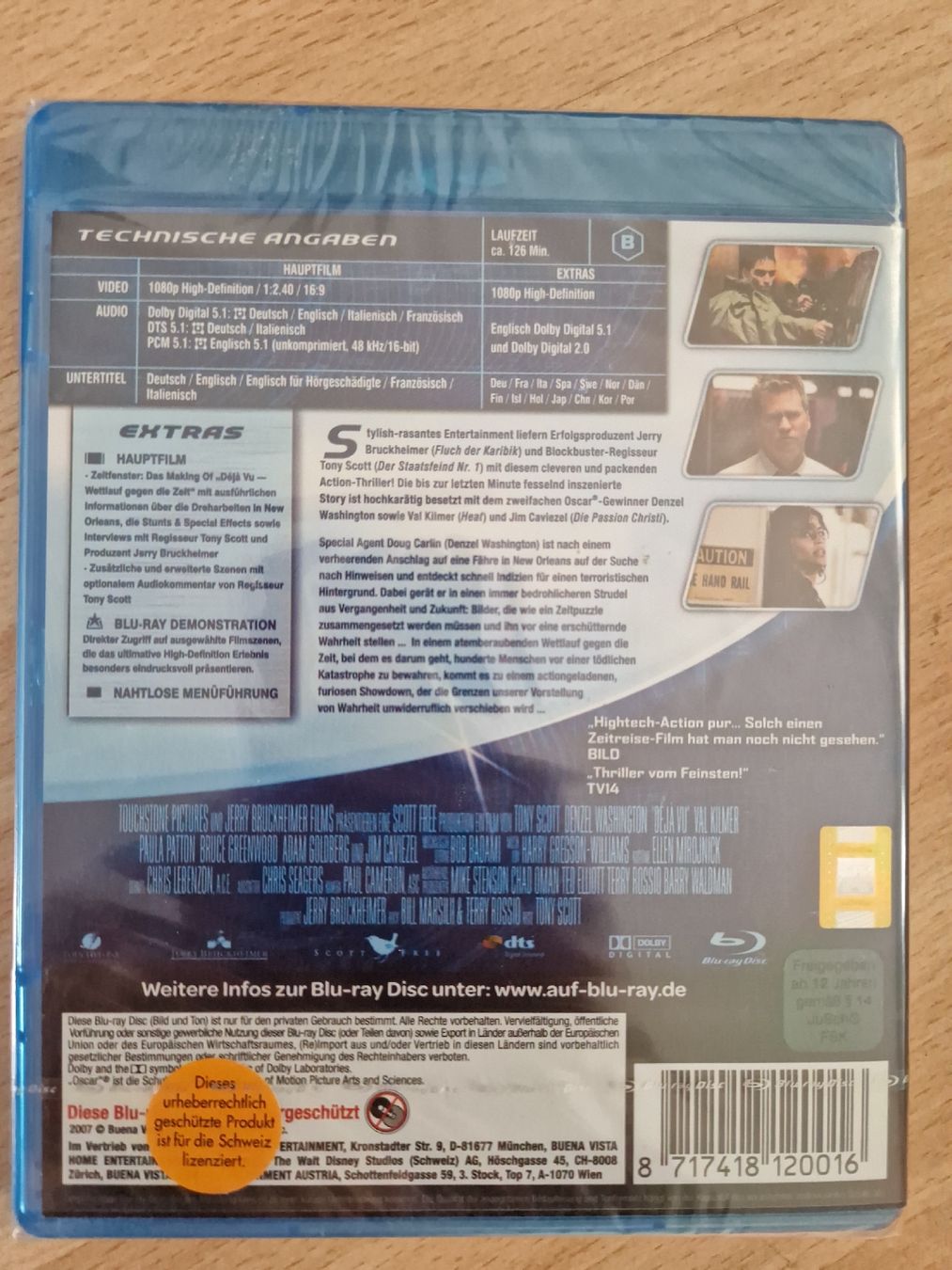 Tutti i DVDs: DEJAVU – Nuovo e nell'imballaggio originale da Zürich venduto da Arianco 1