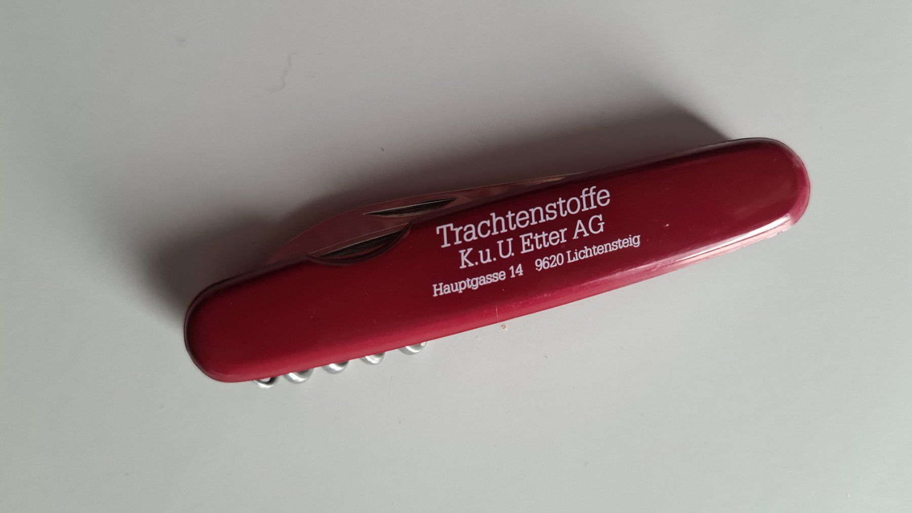 Coltelli tascabile: Sackmesser – Usato da Rickenbach b. Wil venduto da cornetta