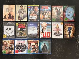 12 DVD's + 4 Bluray's - Sammlung