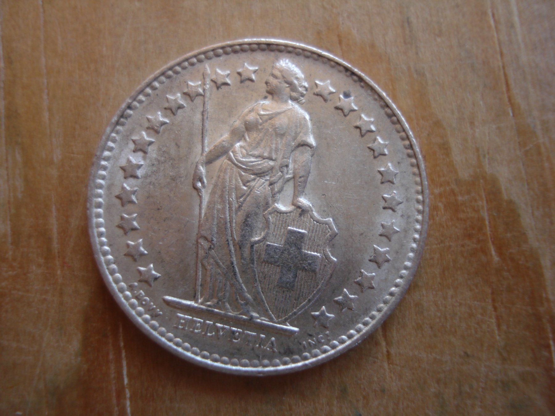 Tutti le monete: (P2) 1/2 Franken 1941 STGL – Usato da Erlach venduto da Net-Coins 1