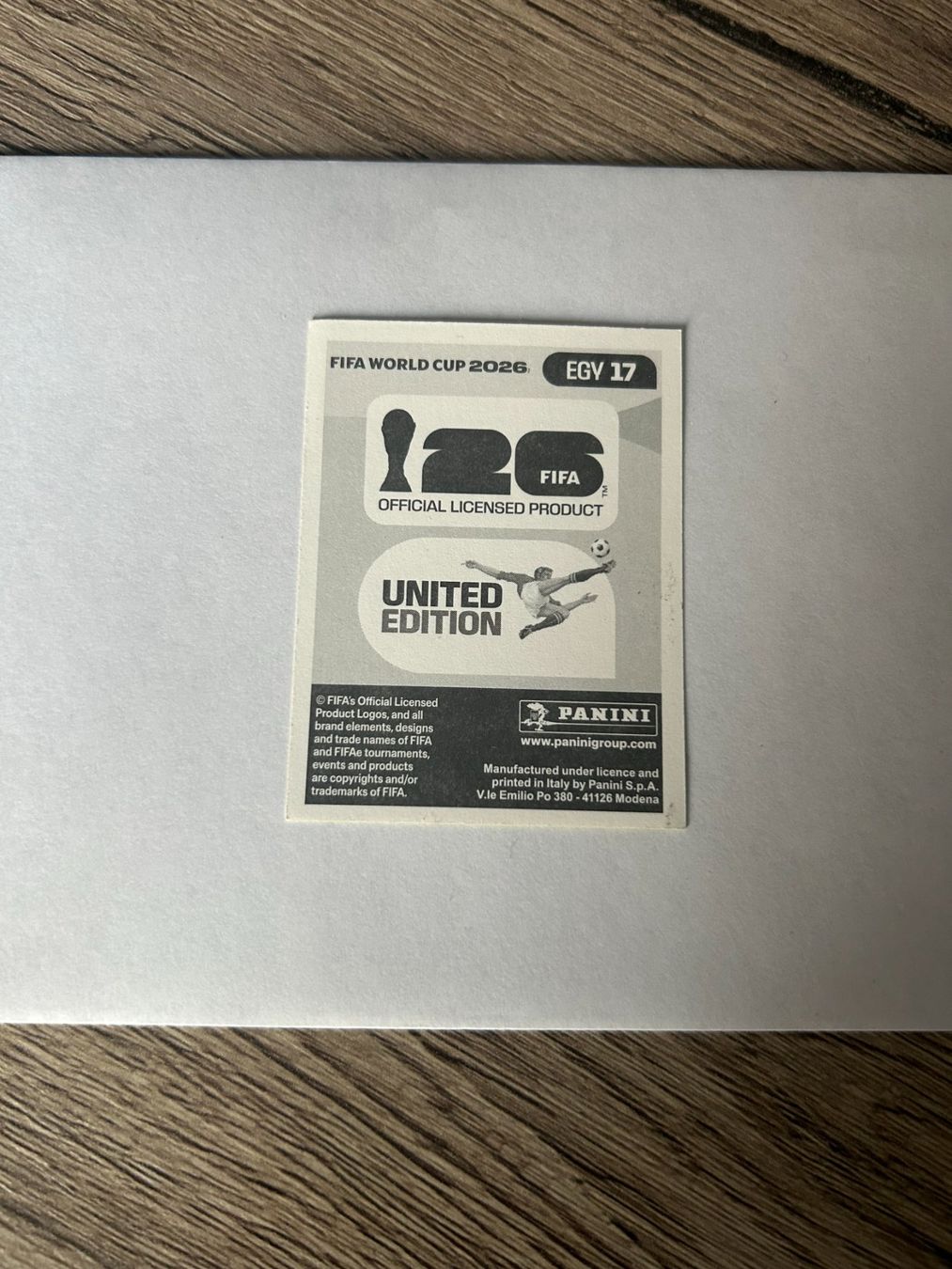 Panini Carte collezionabili: Panini FIFA World Cup 2026 - EGV 17 – Usato da Zumikon venduto da meter03 1