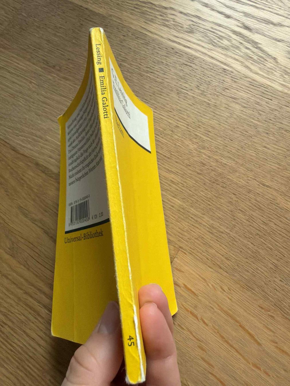 Libri: Lessing - Emilia Galotti - Reclam – Usato da Riehen venduto da edu_92w7 1
