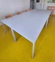 Konferenztische – weiss, rechteckig