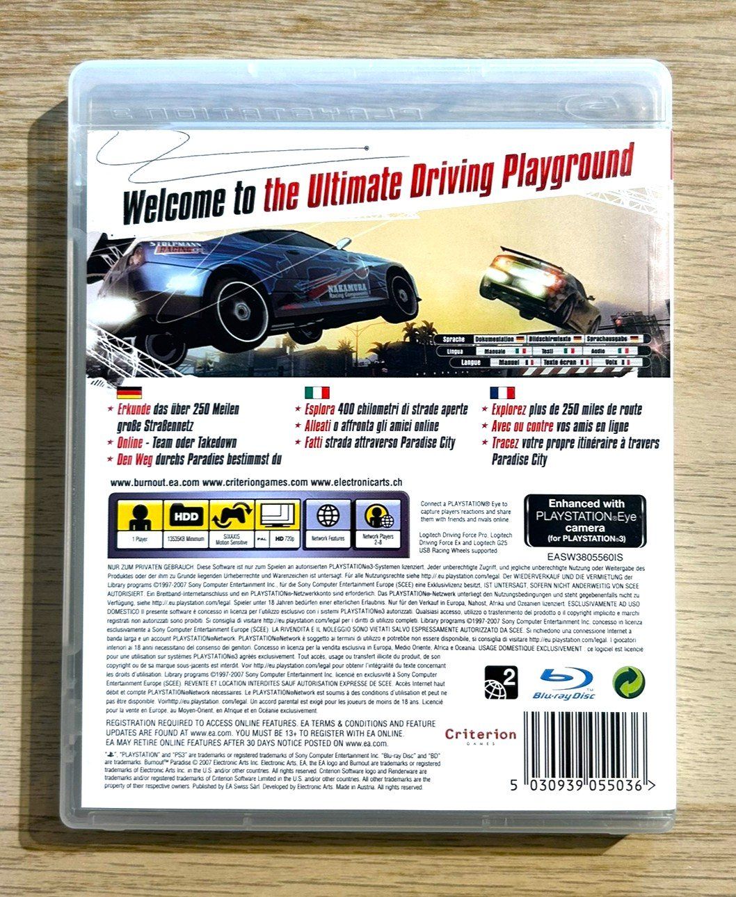 Sony Giochi: Burnout Paradise PS3 – Usato da St. Gallen venduto da Alpine.Arcade 1