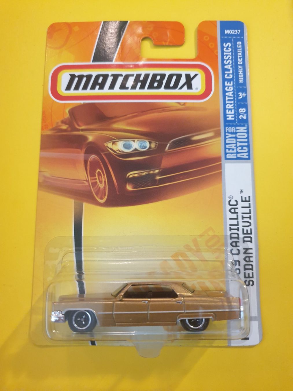 Matchbox Modellini d'auto: Matchbox '69 CADILLAC SEDAN DEVILLE – Nuovo e nell'imballaggio originale da Oftringen venduto da Rotor 1