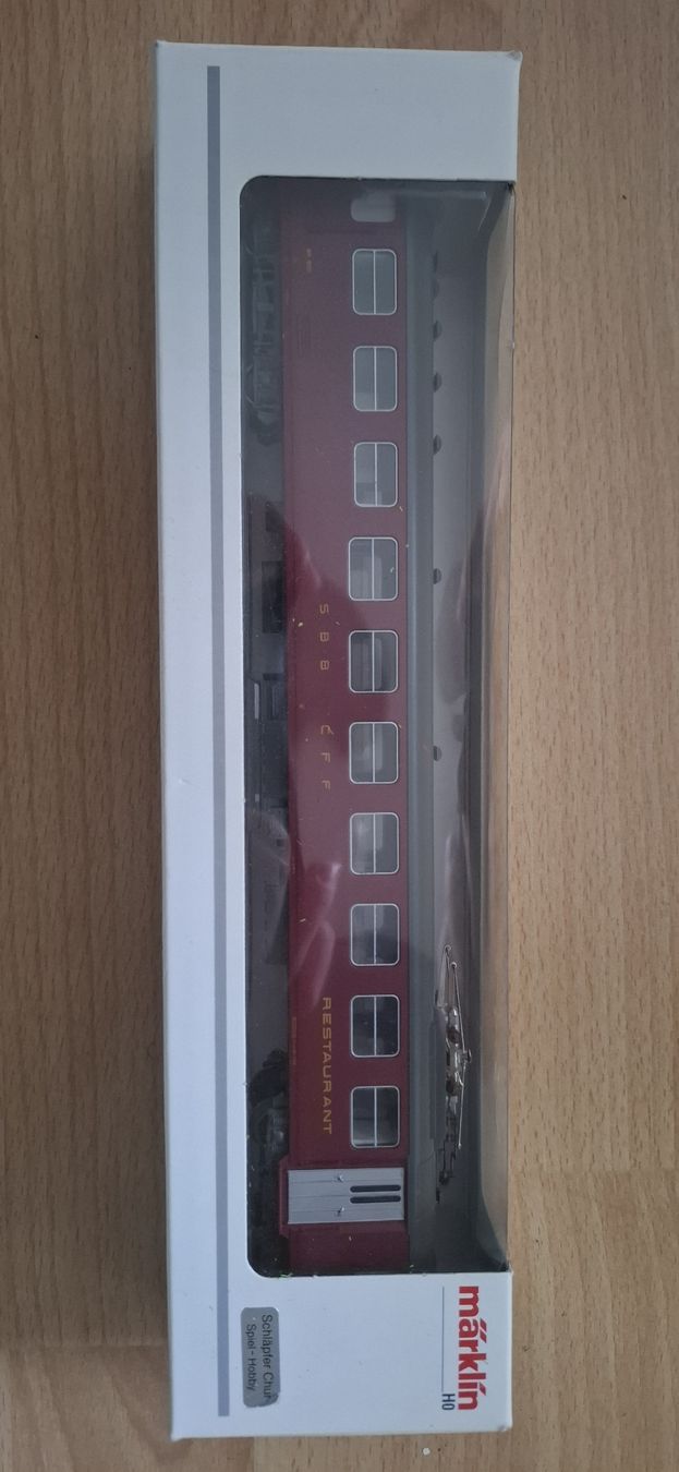 Märklin Modellini di ferrovie: Märklin H0 Speisewagem – Nuovo (secondo la descrizione) da Tann venduto da fla_f6wq