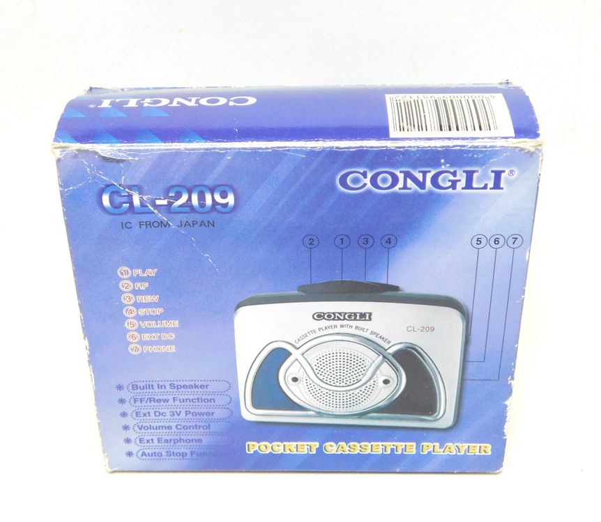 Vintage CONGLI Pocket Cassette Player Kaufen auf Ricardo