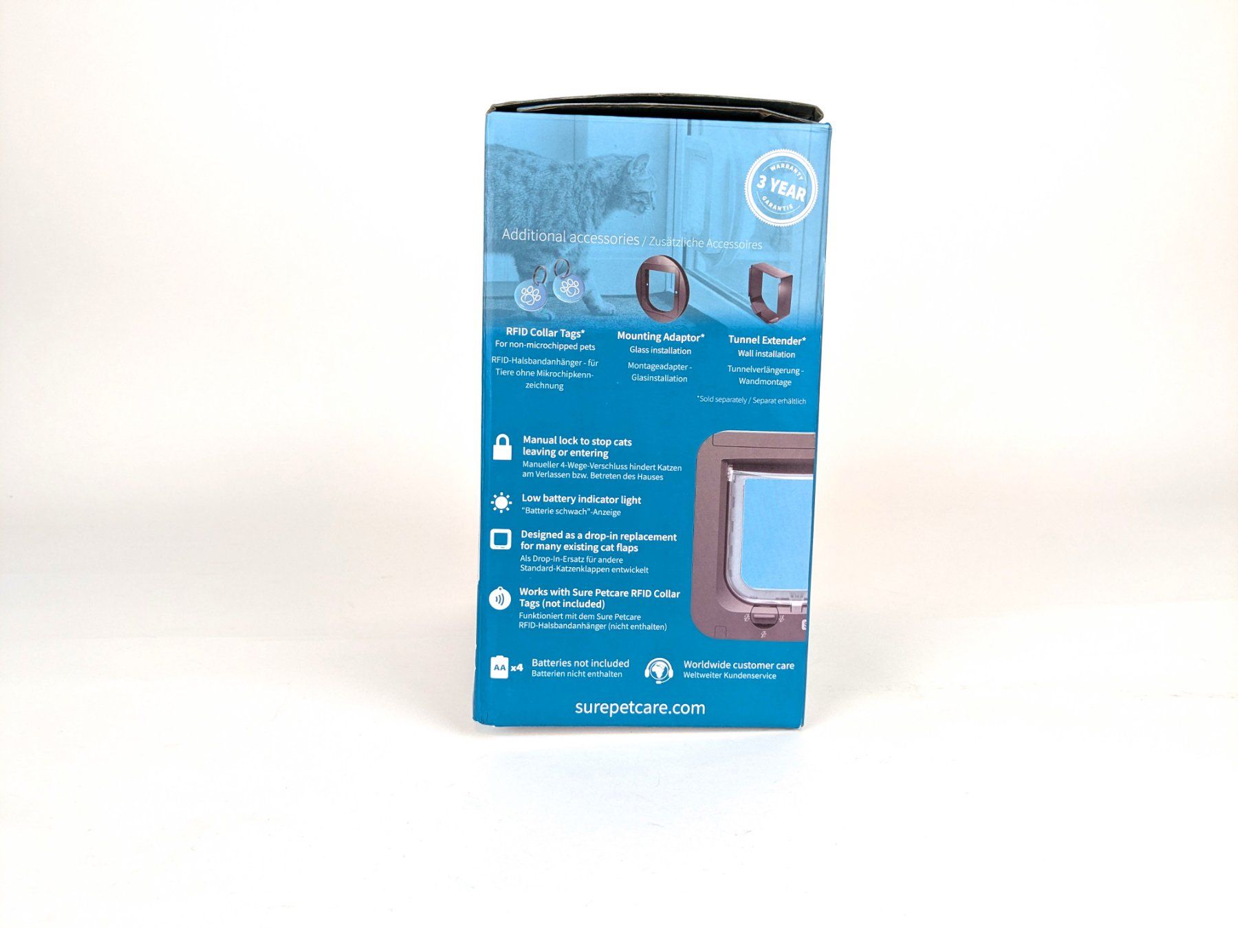 Gattaiole: SUREFLAP Mikrochip Katzenklappe – Nuovo (secondo la descrizione) da Thun venduto da Restwert_Thun 5