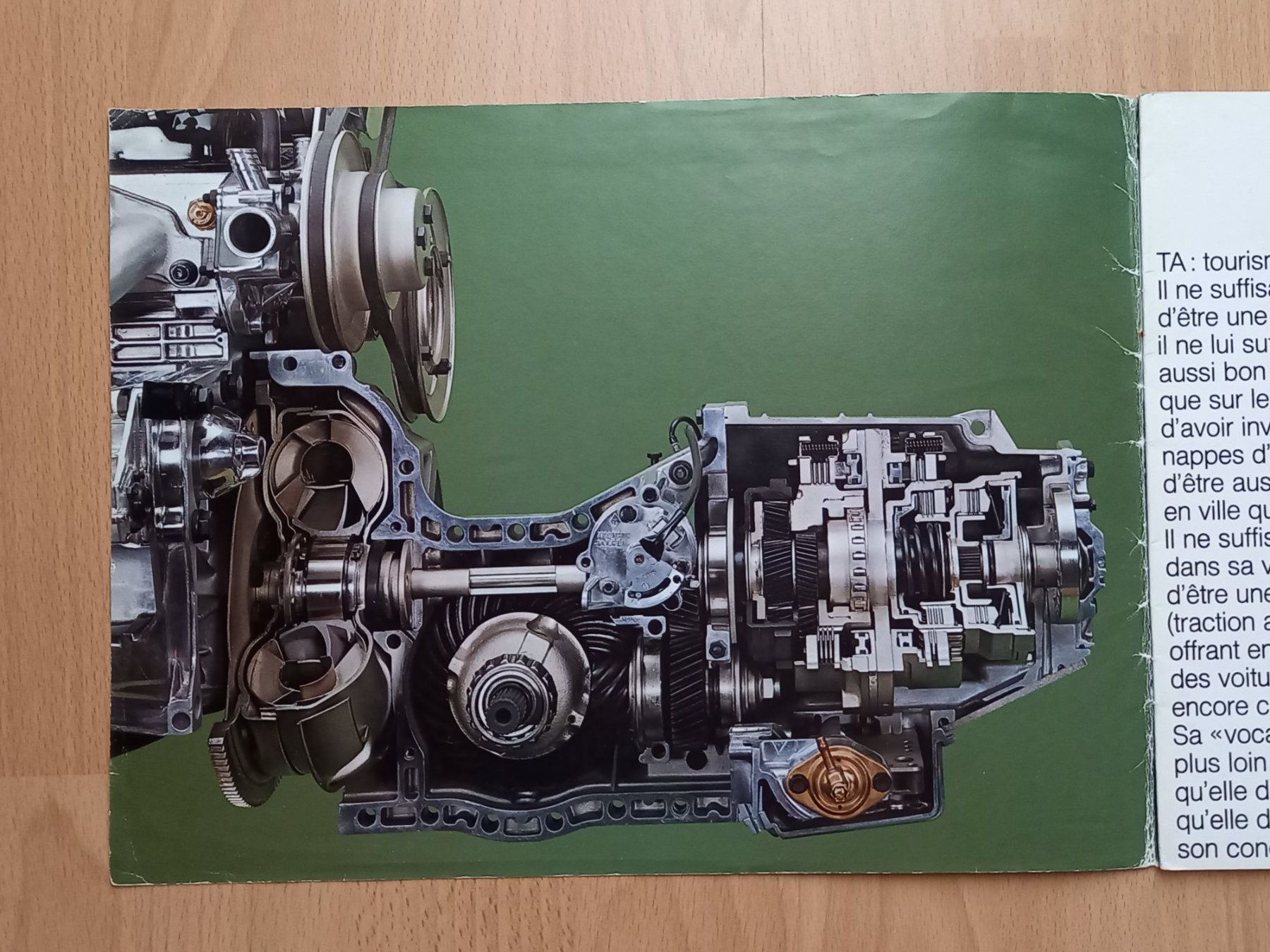 Renault Dokumente: Prospekt Renault 16 TA von 1970 – Gebraucht aus Eschlikon TG von rnlt 1