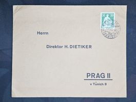 CL23 Enveloppe + Timbre Suisse 1938