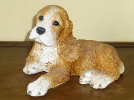 Spaniel Hundefigur Castagna 1988