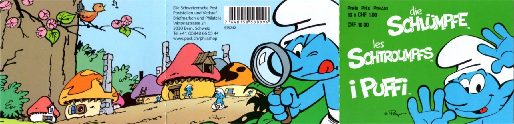 Tutti i francobolli: Markenheft Schlümpfe ** – Nuovo (secondo la descrizione) da Dottikon venduto da haeusibuh5 1