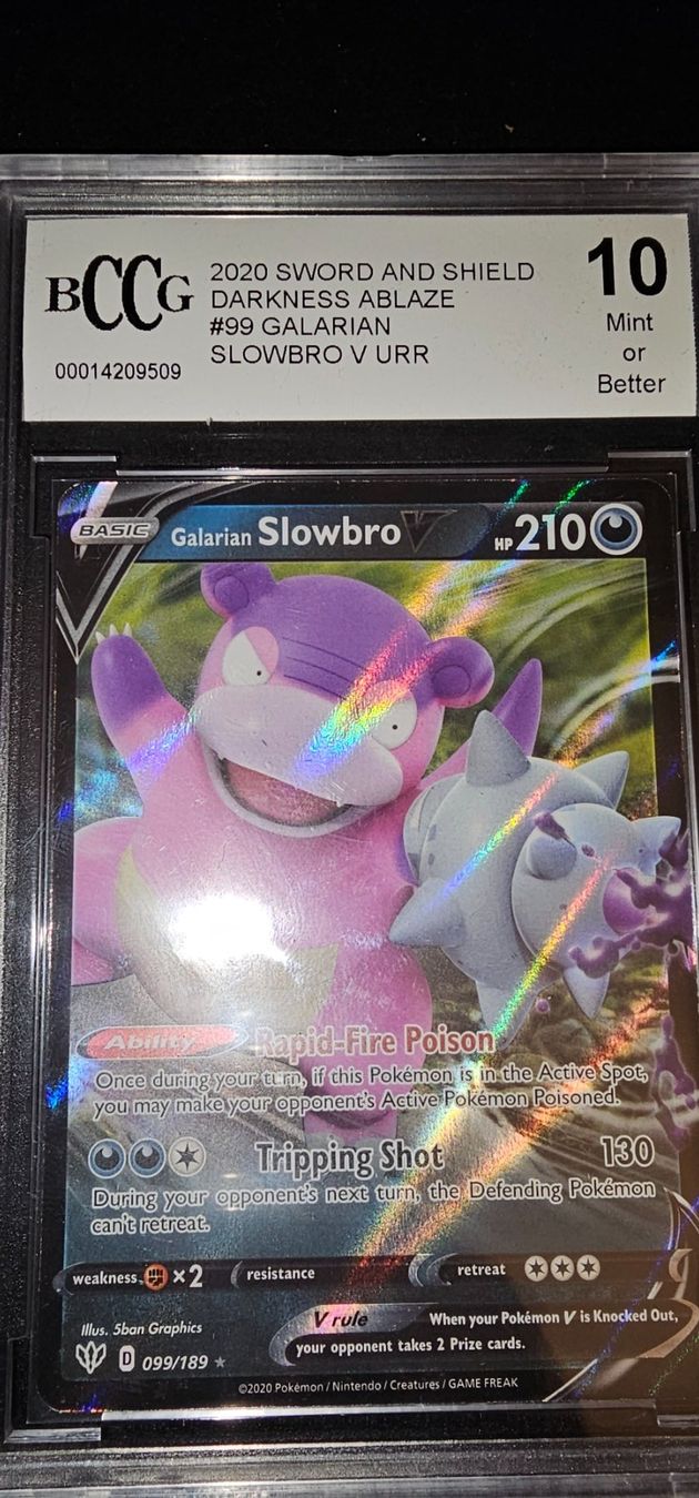 Pokémon Sammelbilder & Trading cards: Galarian Slowbro V PSA 10 BCCG Grading Mint – Neu (gemäss Beschreibung) aus Zollikofen von  2