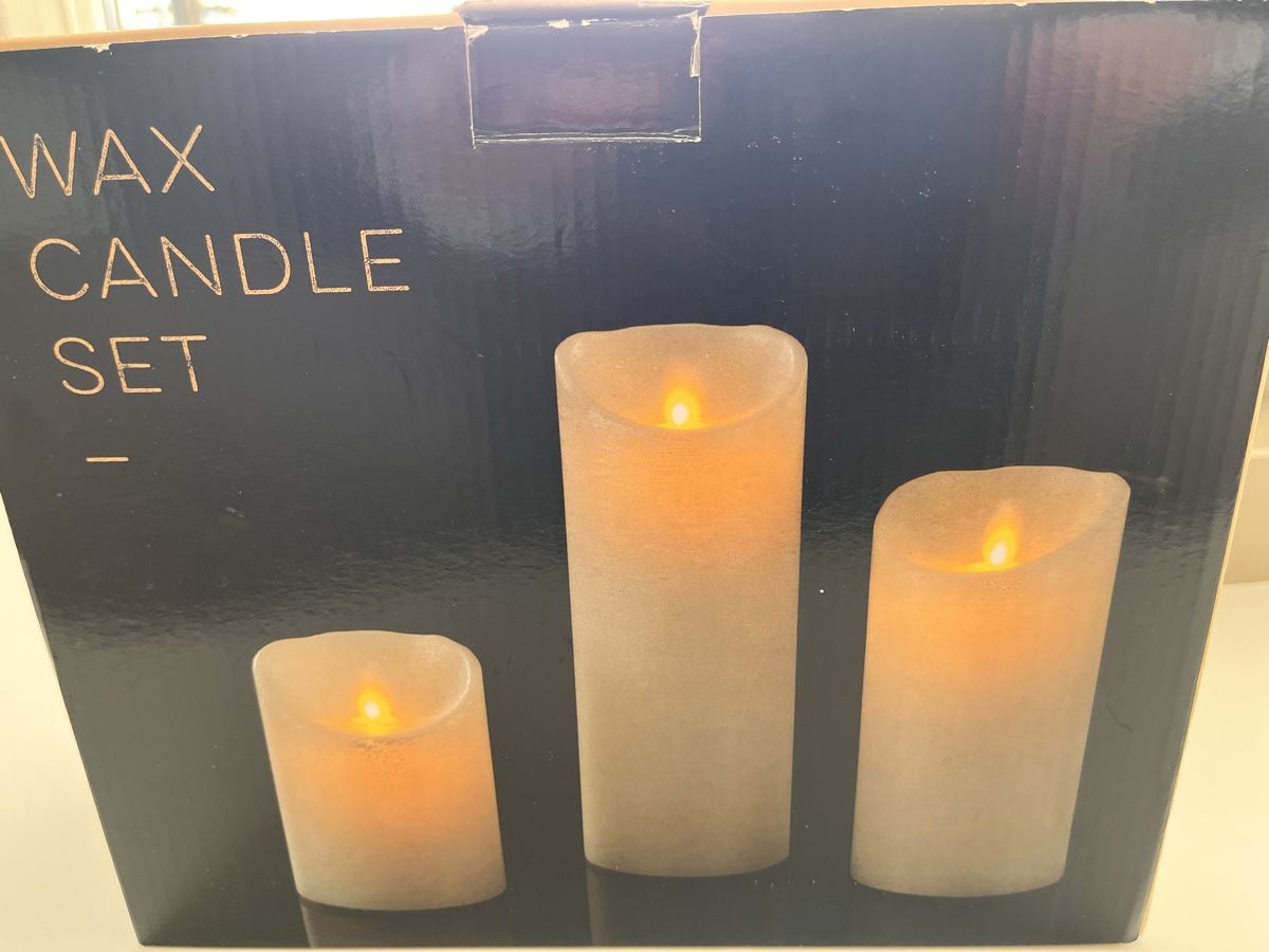 Candele: Wax Candle Set – Nuovo e nell'imballaggio originale da Reinach BL venduto da chr_k6pm