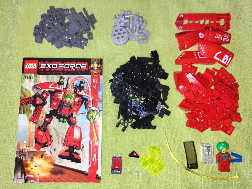 Lego Exo-Force Grand-Titan #7701 - 196-Teile von 2006 Figur 7