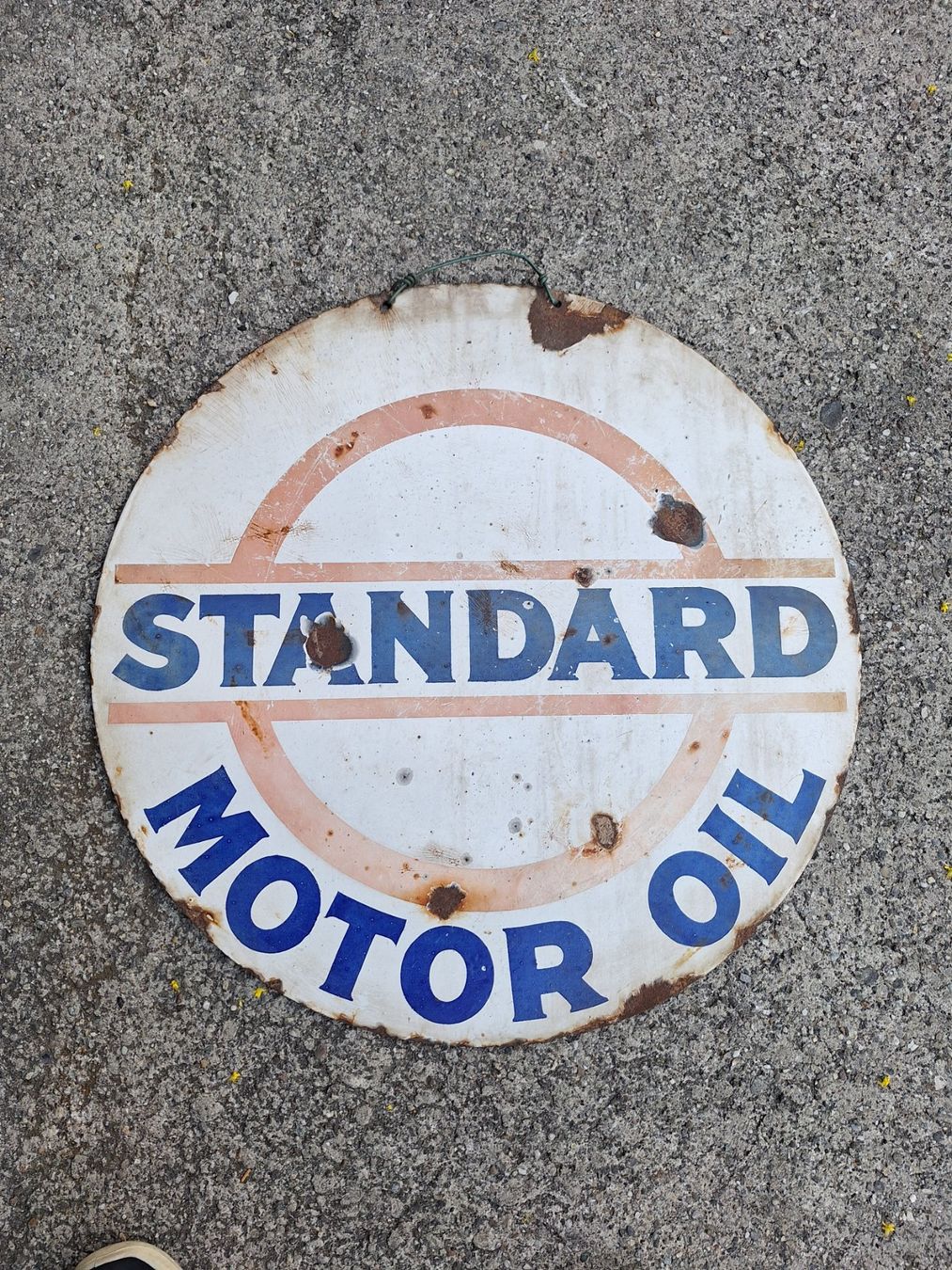 Schilder: Emailschild kein Blechschild Vintage Oldtimer Veteran – Gebraucht aus Winterthur von petrolch 2